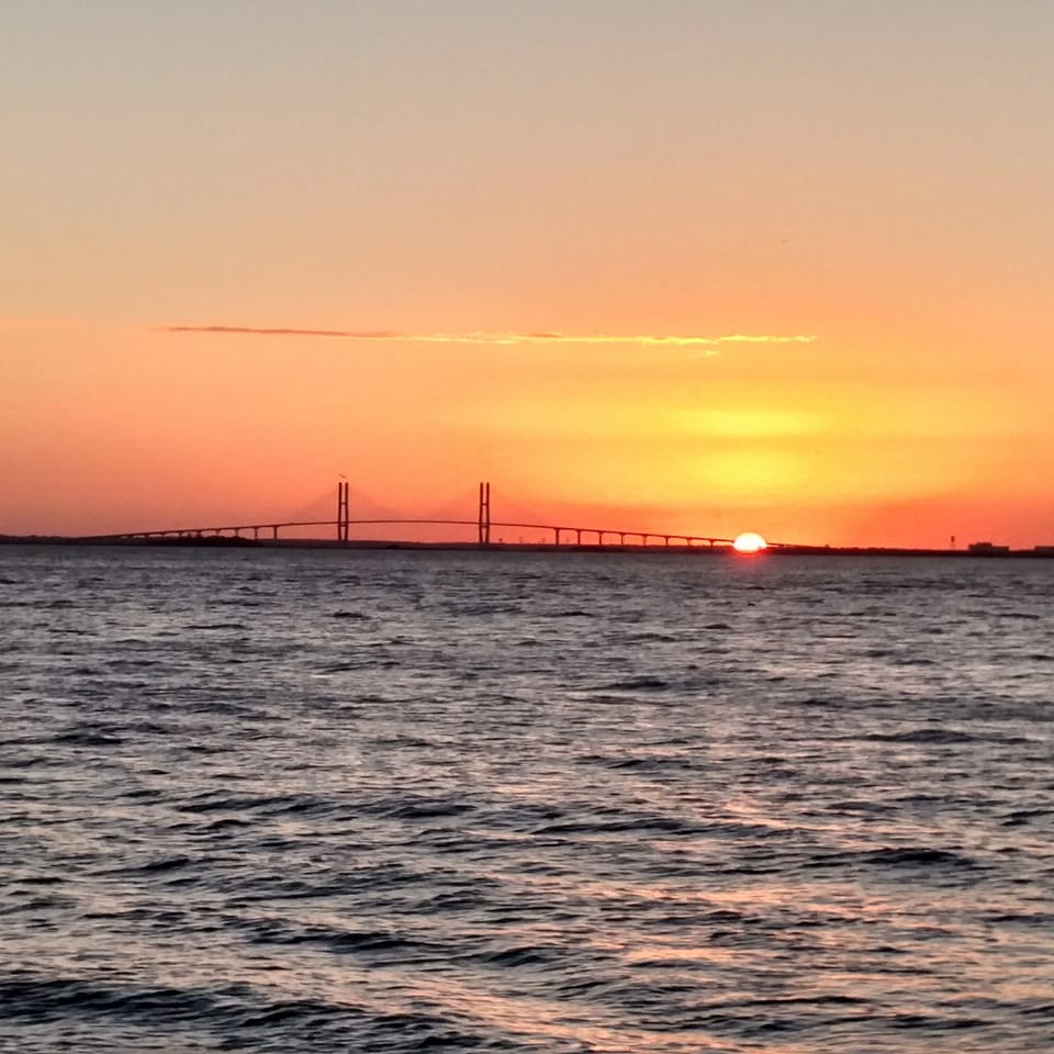 Walk to the pier and experience this sunset
