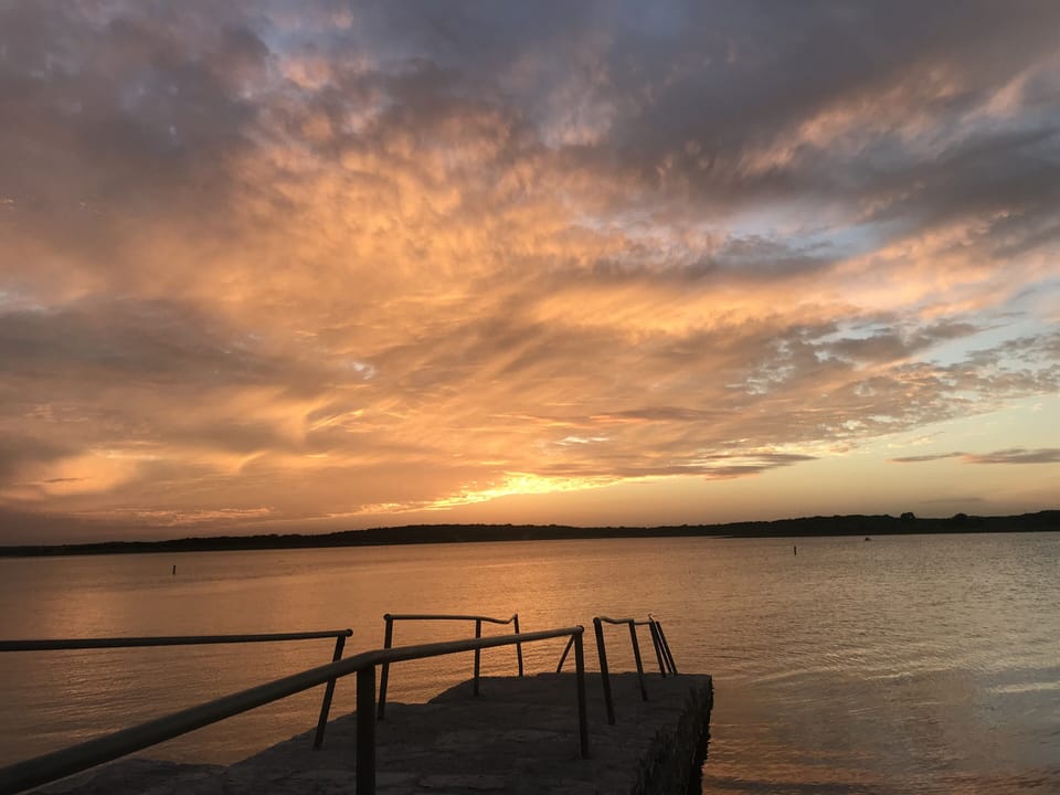 Minutes from our driveway.