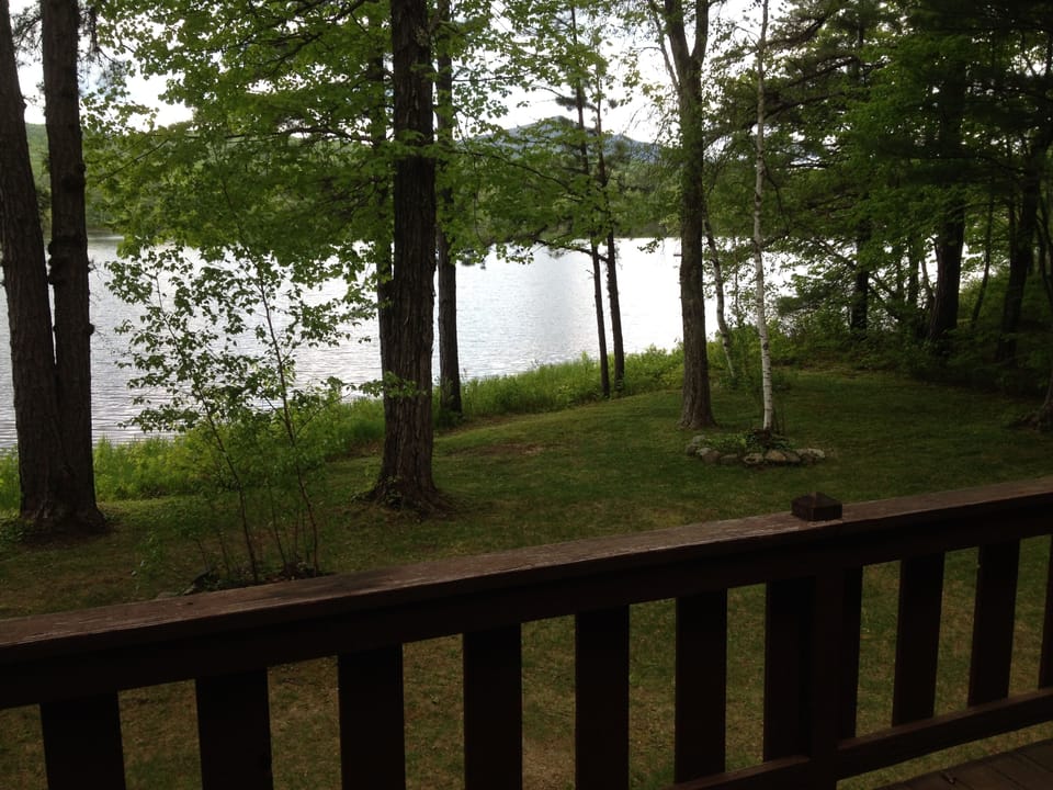 view from deck