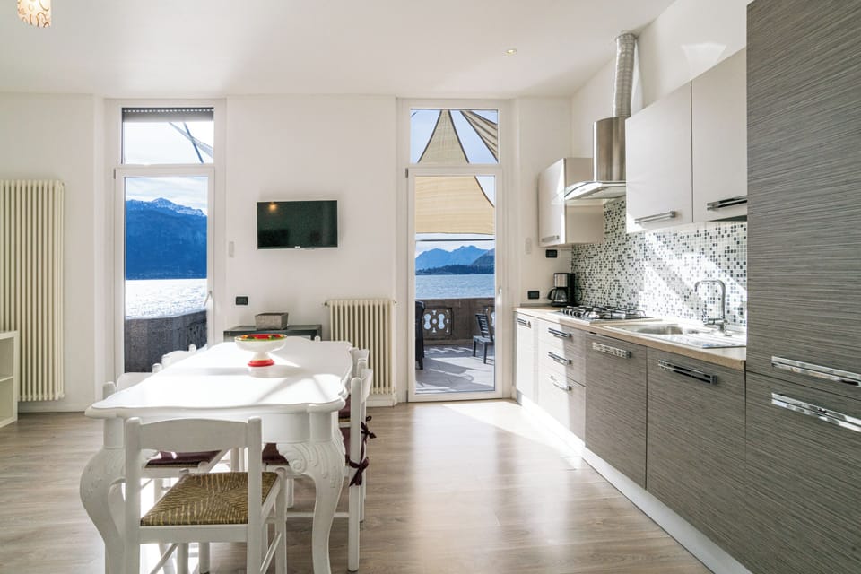 Kitchen and dining area