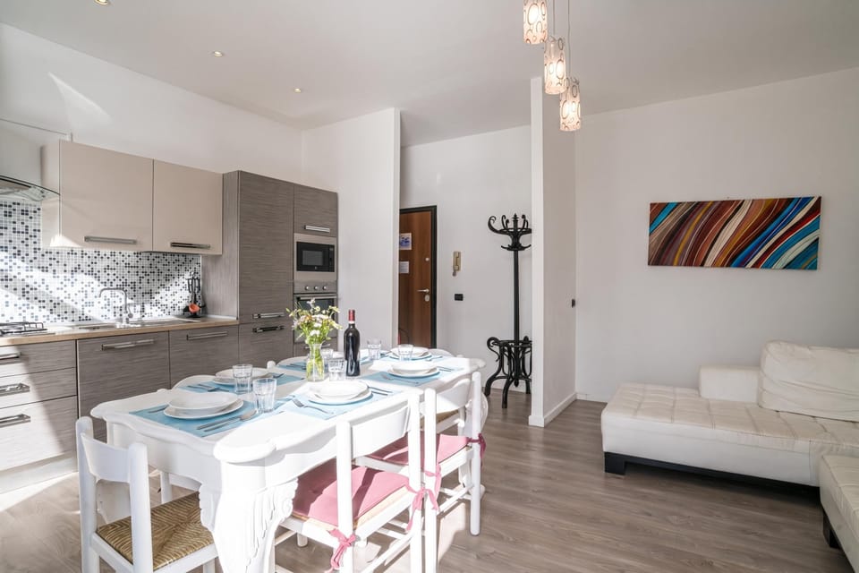 Kitchen and dining area