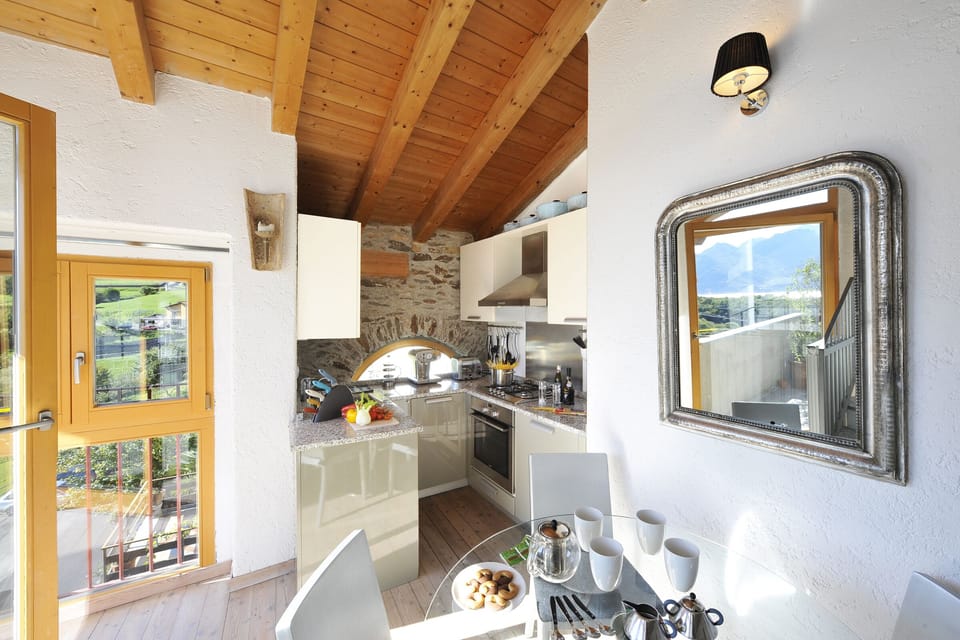 Kitchen and dining area