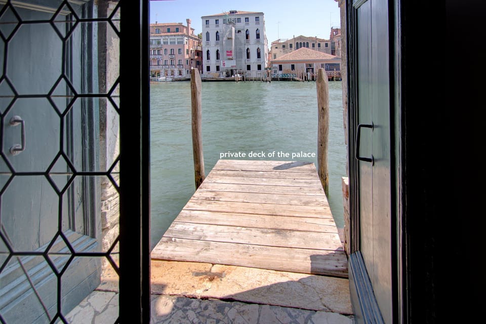 enjoy the panorama from the private deck of the Palace