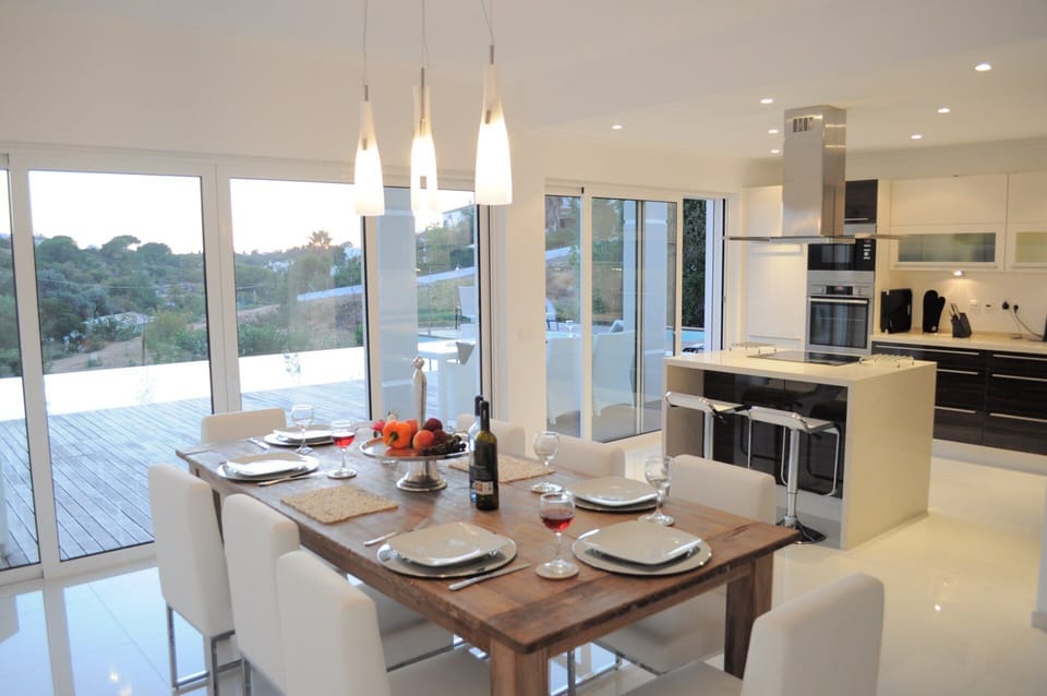 Dining and kitchen