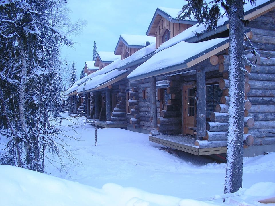 Snowy Cabin