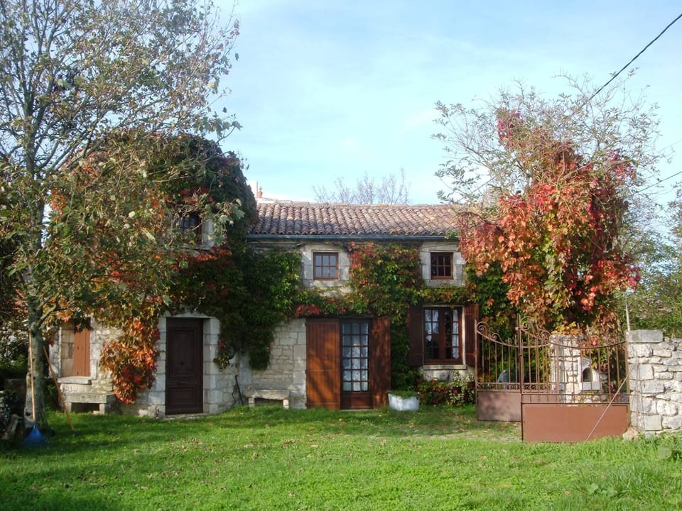 House in autumn