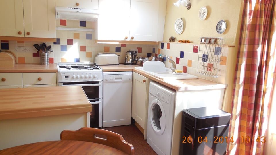 Kitchen. Plenty of morning sun in this room.
