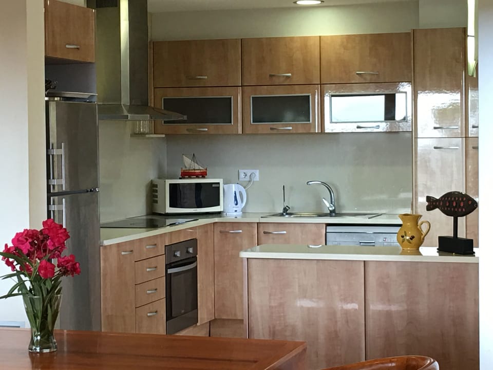 Well stocked kitchen