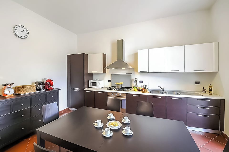 Kitchen and dining area