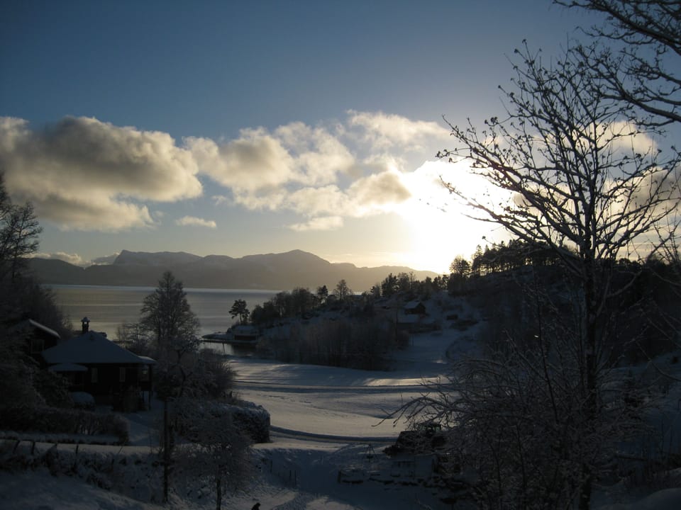 Cozy three-bedroom cottage located on a working farm by the stunning BjornaFjord House in Vestland