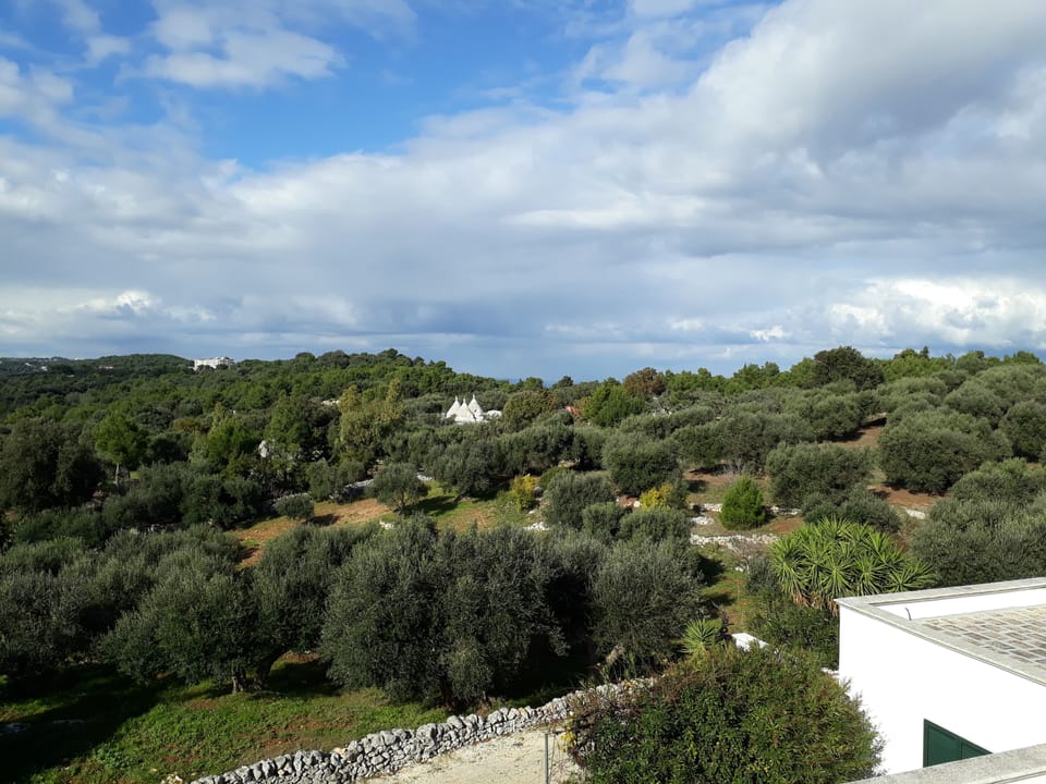 Set amongst the beautiful rolling hills of the Valle d'Itria.