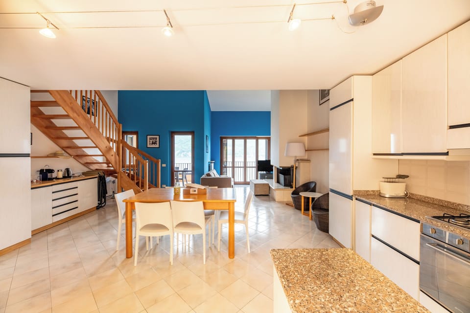 Kitchen and dining area