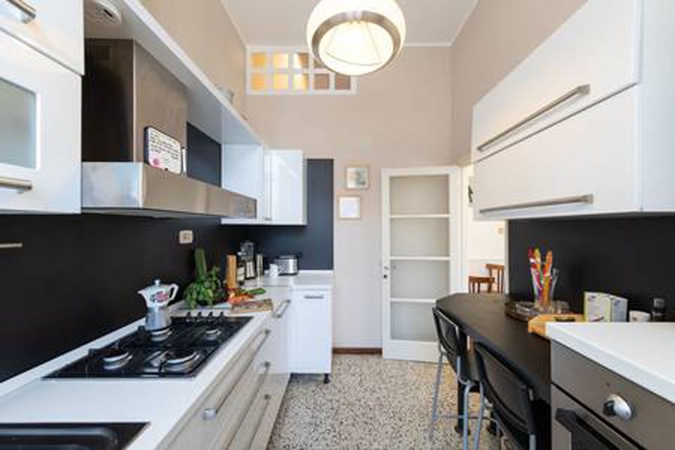 The kitchen fully equipped