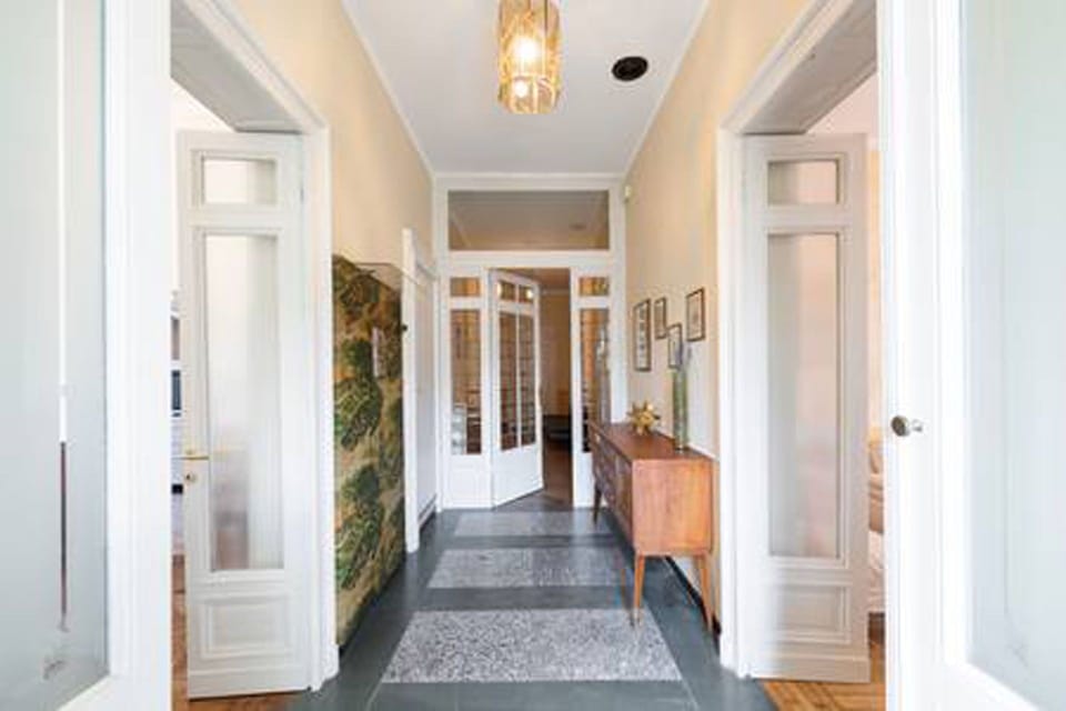 The corridor of the living area downstair