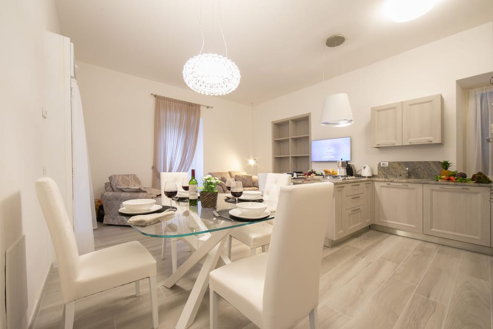 Kitchen and dining area