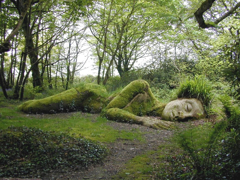 The Lost Gardens of Heligan- 40 miles up the coast
