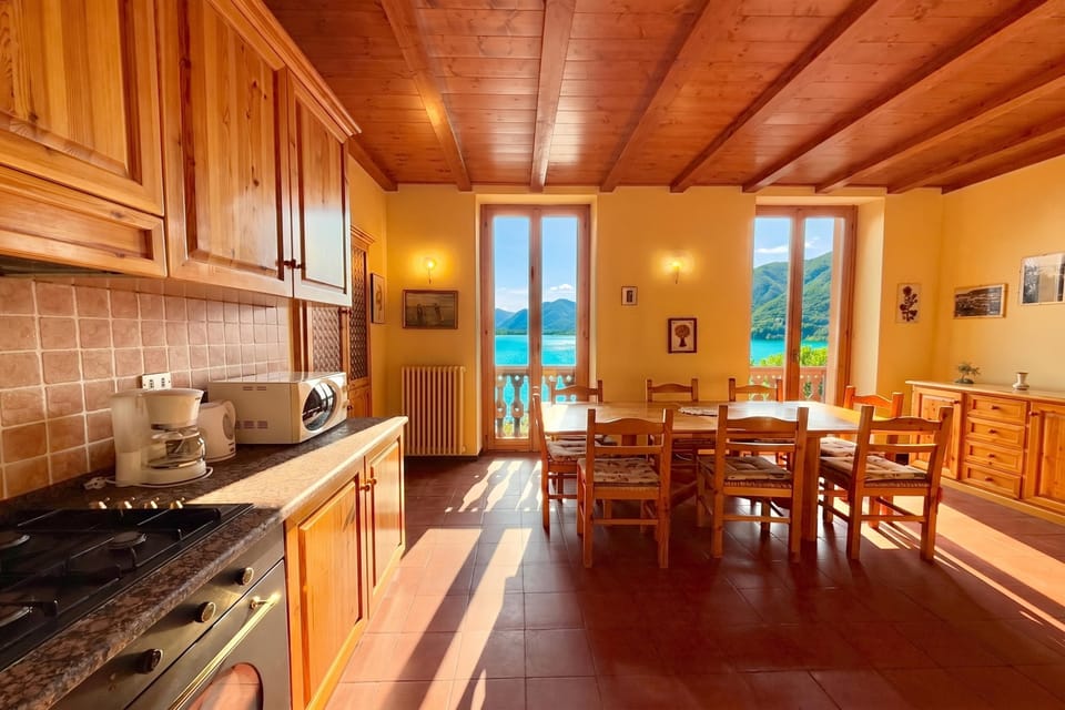 Kitchen and dining area