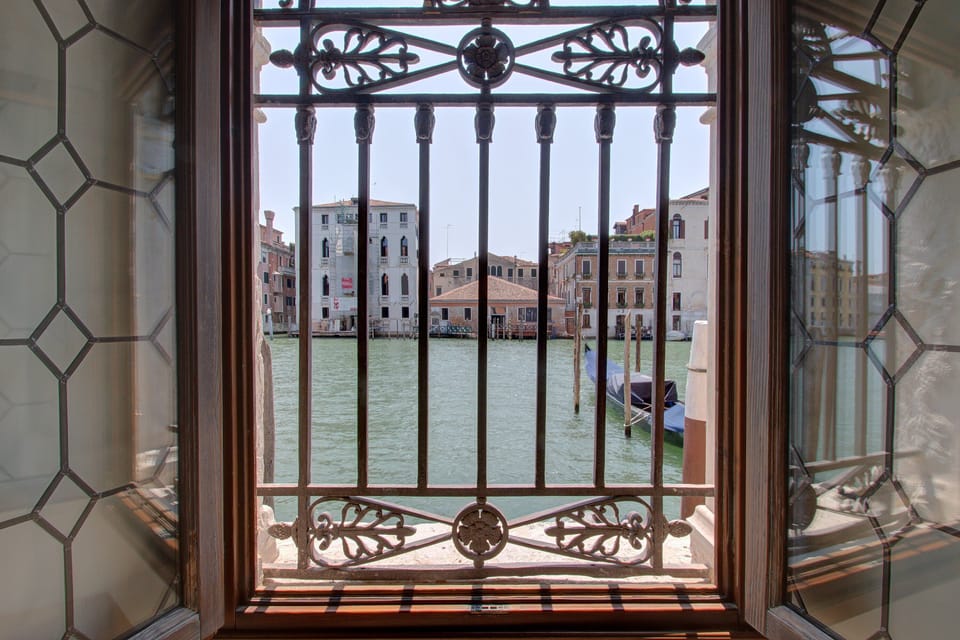 the Grand canal from the apartment