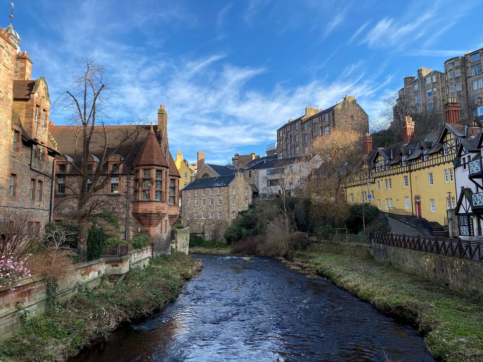 Dean Village is situated to the west of Edinburgh city centre and stands alongside the Water of Leith; a quiet haven from the busy City Centre, yet only a ten minute walk from Princes Street.