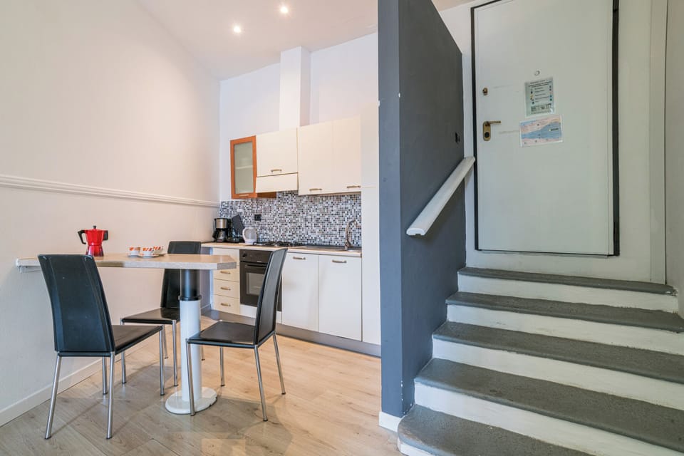Kitchen and dining area