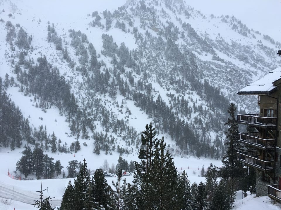The view from the sitting room window