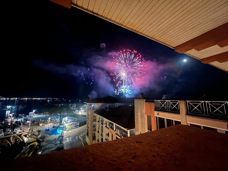 View from balcony 