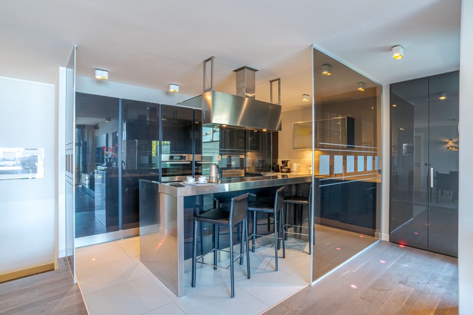 Kitchen and dining area