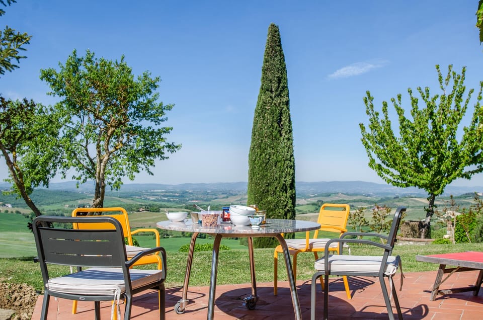 Breakfast on the terrace