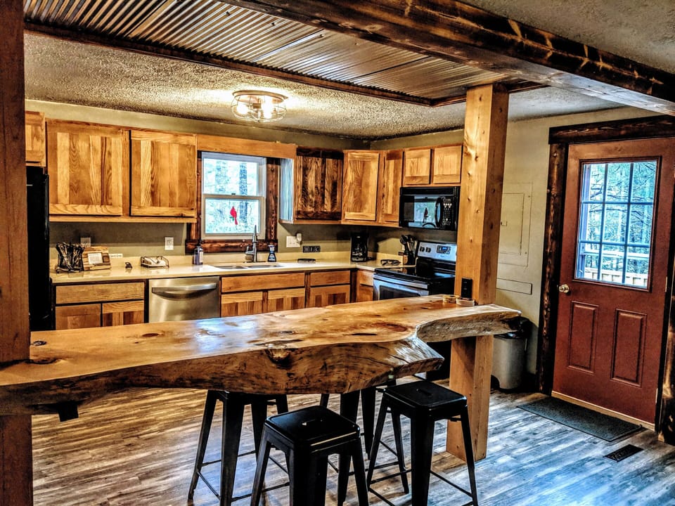 Open concept so you can visit with all your guest.