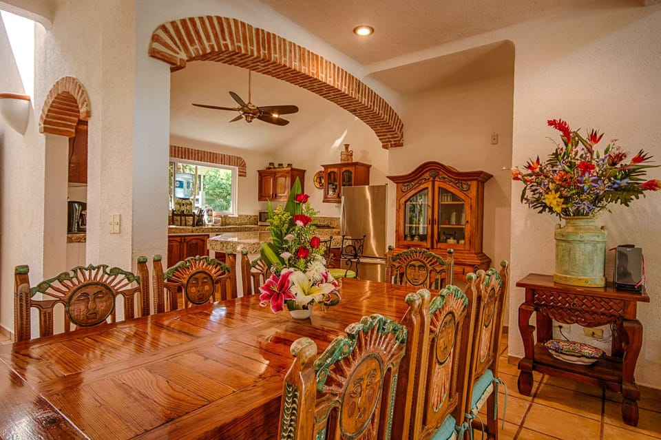 Our home is warm, bright, open and welcoming.
