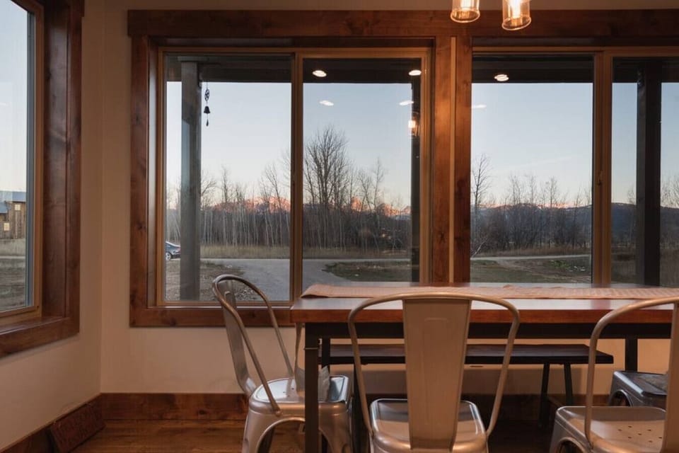 Mountain Views from Kitchen