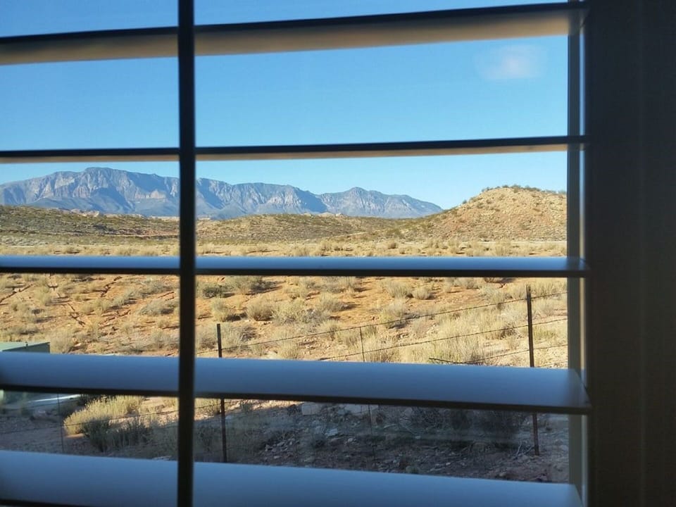 View from upstairs, note that you are not looking at the back of another condo