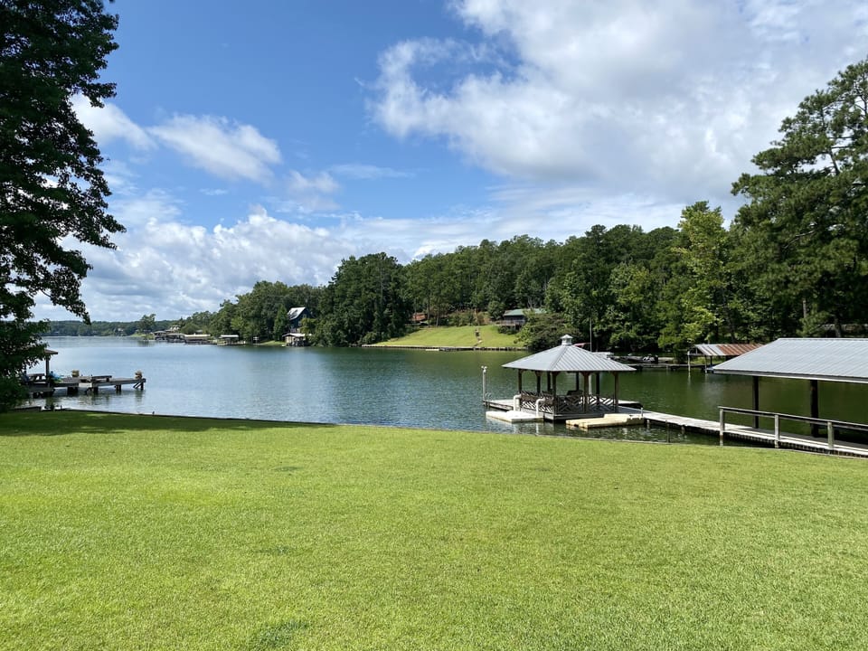 View of Gazebo at the end of the dock