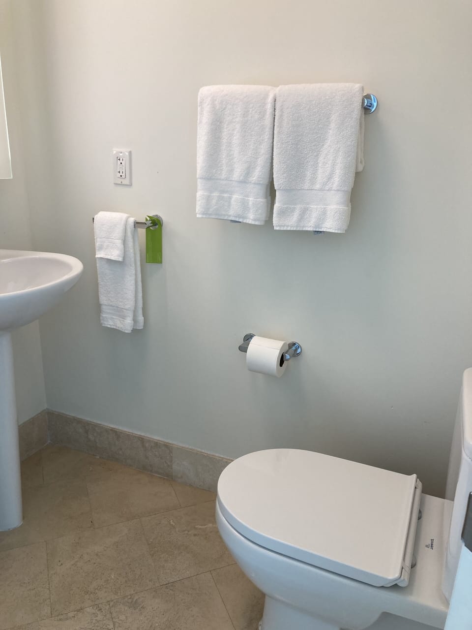 newly redone powder room