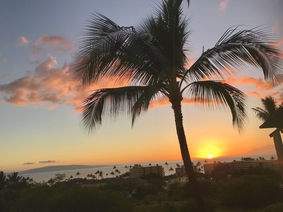 Sunset off lanai