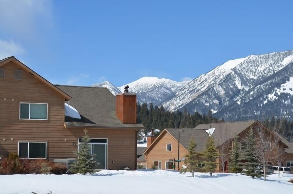Back of condo facing Ousel Falls Road
