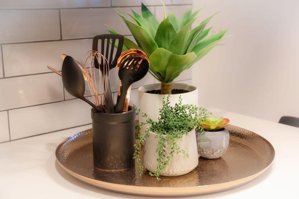 Stylish, modern furnishings throughout add character and comfort to your stay.