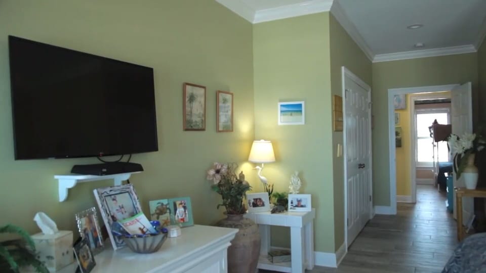 Flat screen Smart TV; large closet; private bathroom