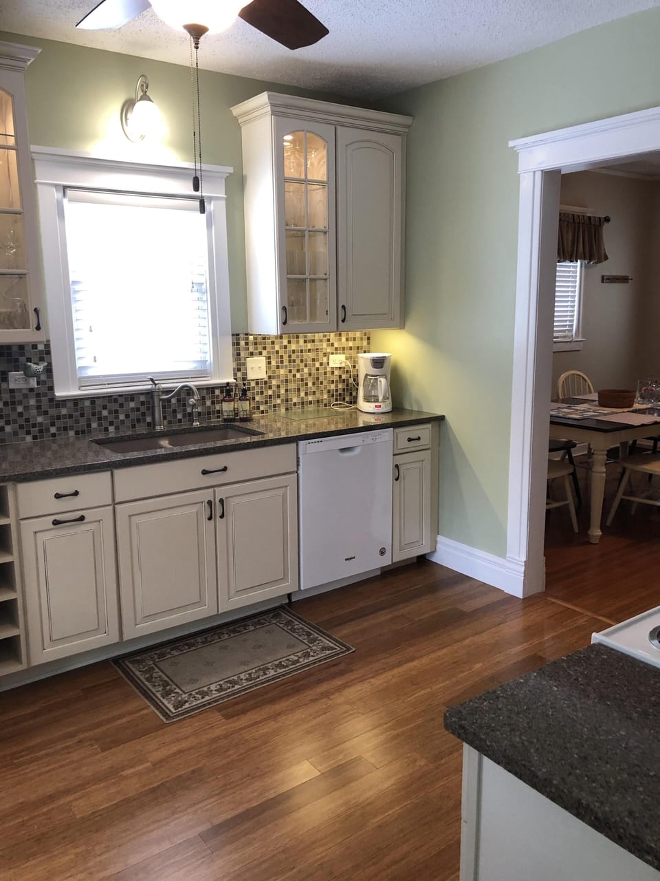 Remodeled kitchen with lots of space