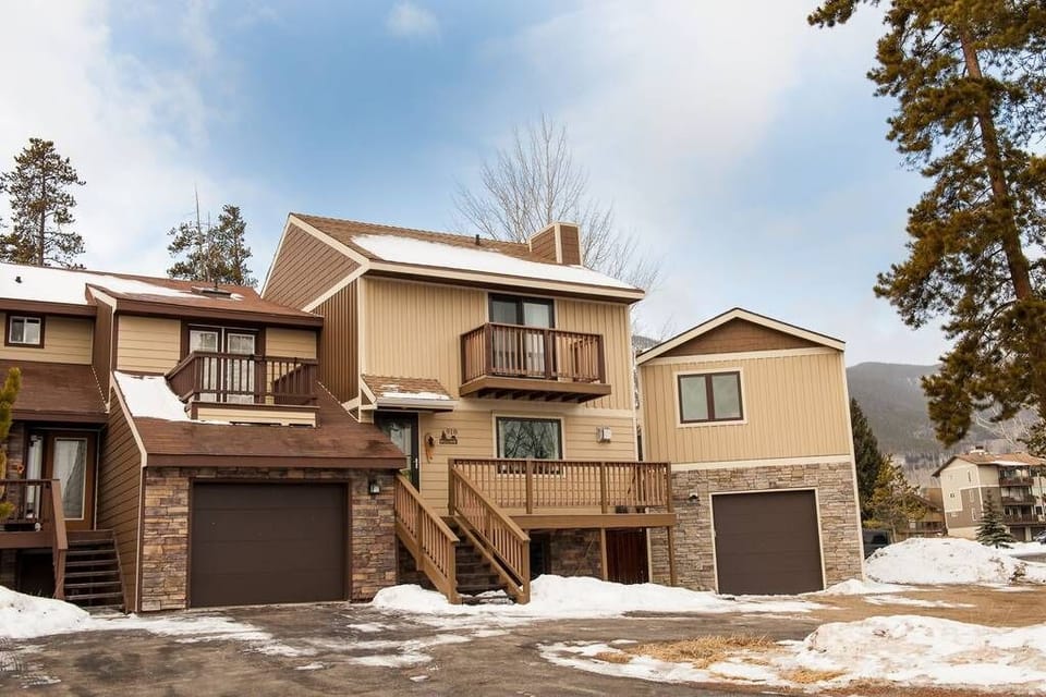 Townhome in winter