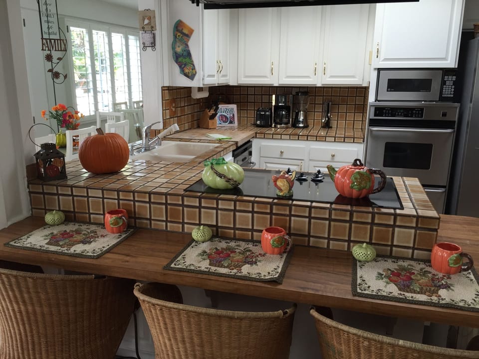 Kitchen and bar seating