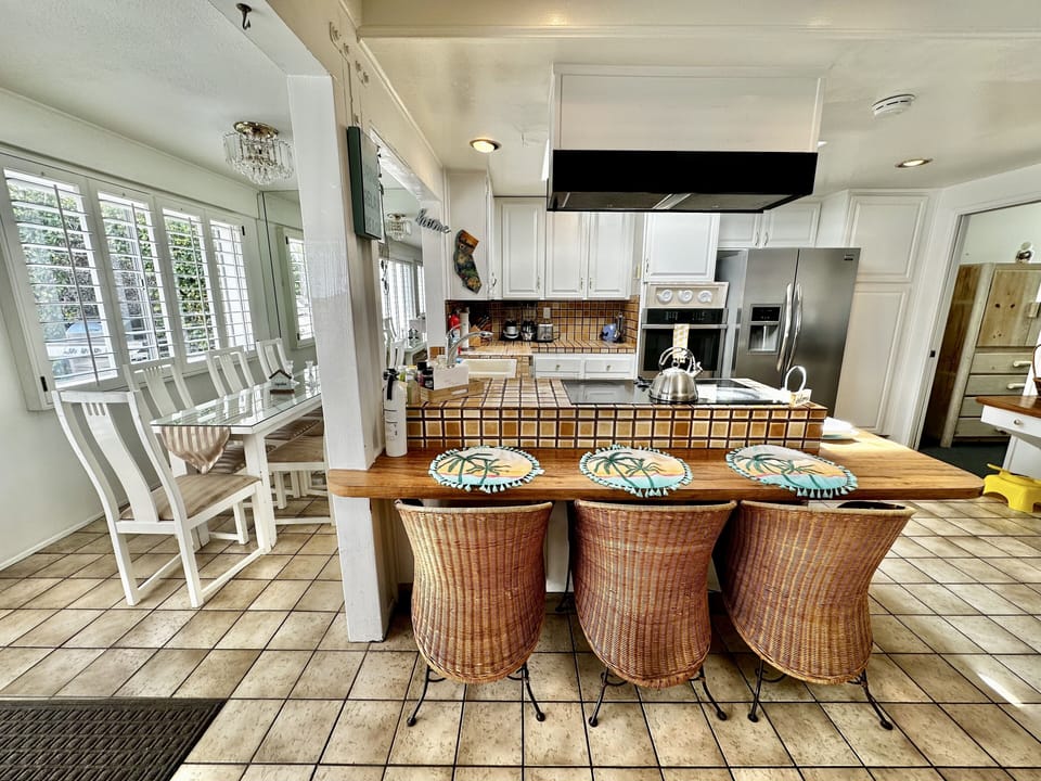 Kitchen and dining room