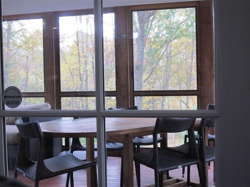 View Through Living Room of Screened-in Porch