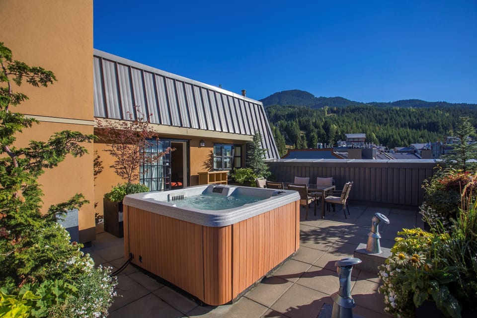 You'll love having a private hot tub!