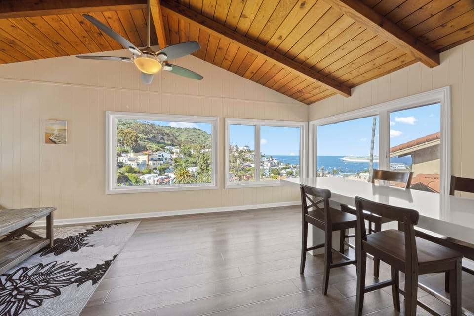 Family room with views