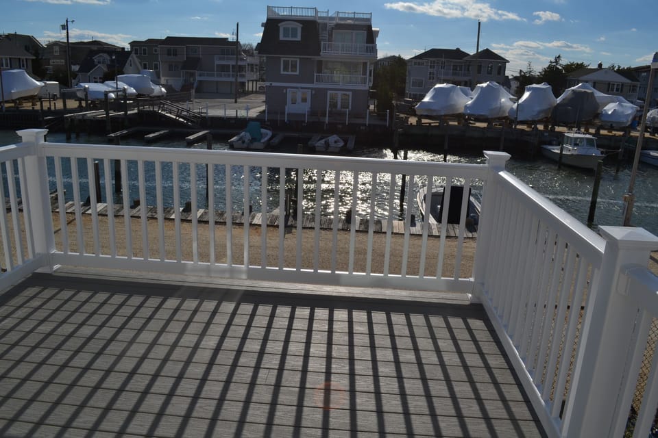 Back deck off 2nd floor