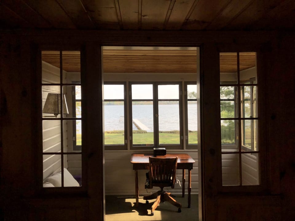 Room with a view.