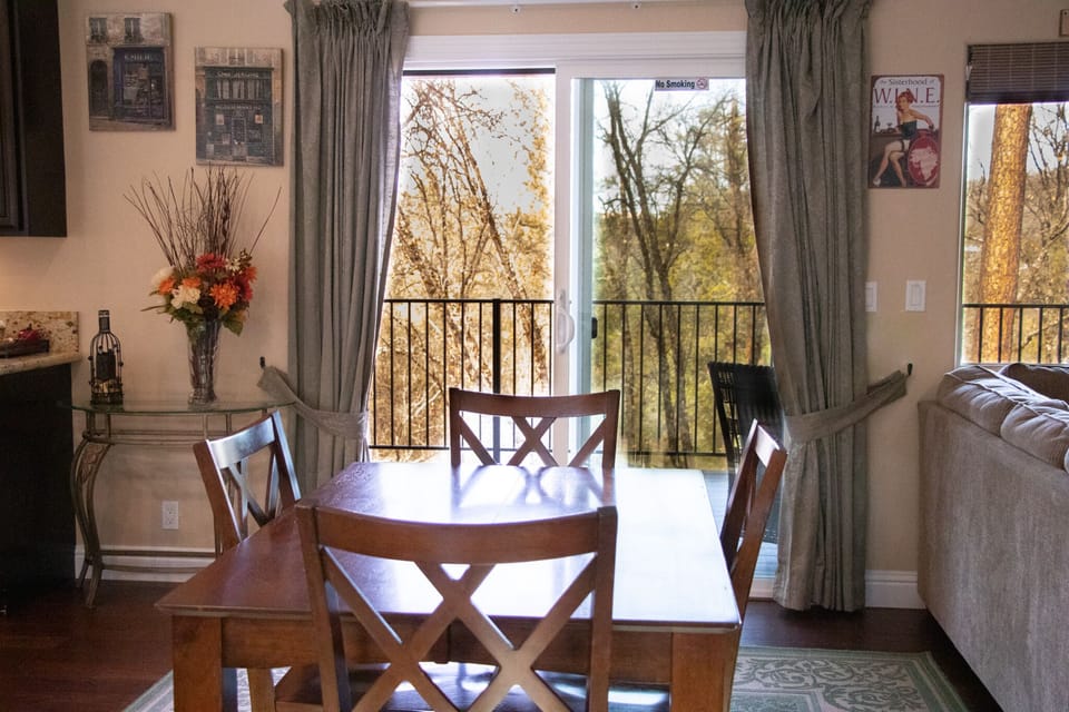 Lots of windows through out the home providing peaceful views to the property