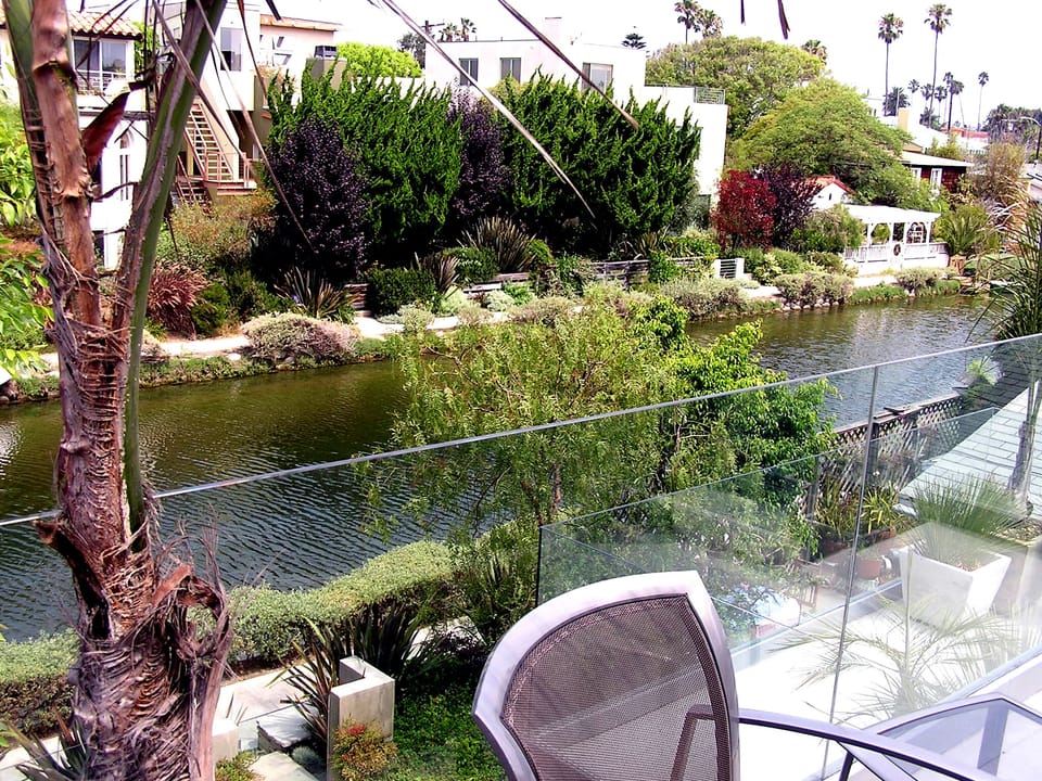 Patio outside office, relax with your book or laptop