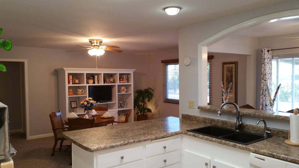 dining area from kitchen